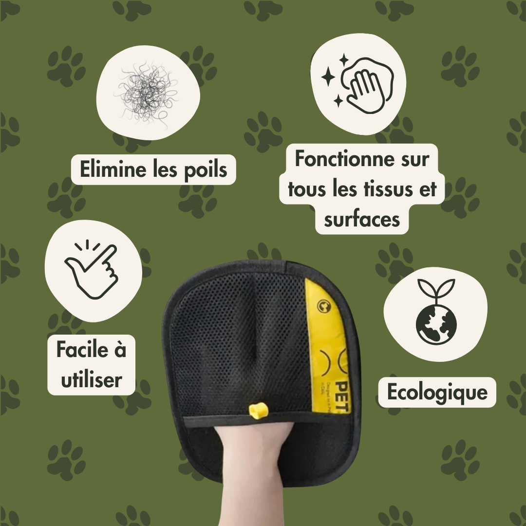 SpeedClean™ - La solution ultime contre les poils d’animaux